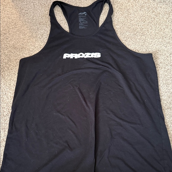 PROZIS Black Racerback Tank Top - Picture 1 of 3